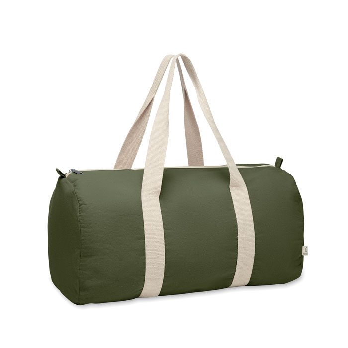 Sac de sport promotionnel coton recyclé 320g SINN vert armée vert